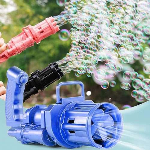 Electric Gatling Bubble Gun
