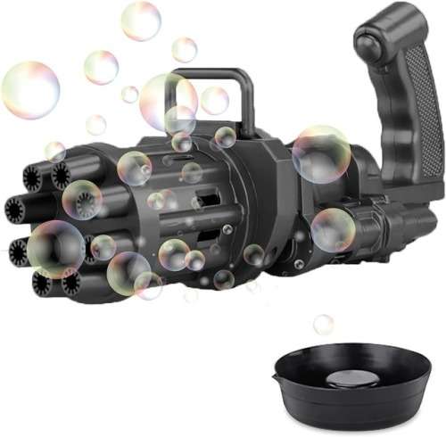 Electric Gatling Bubble Gun