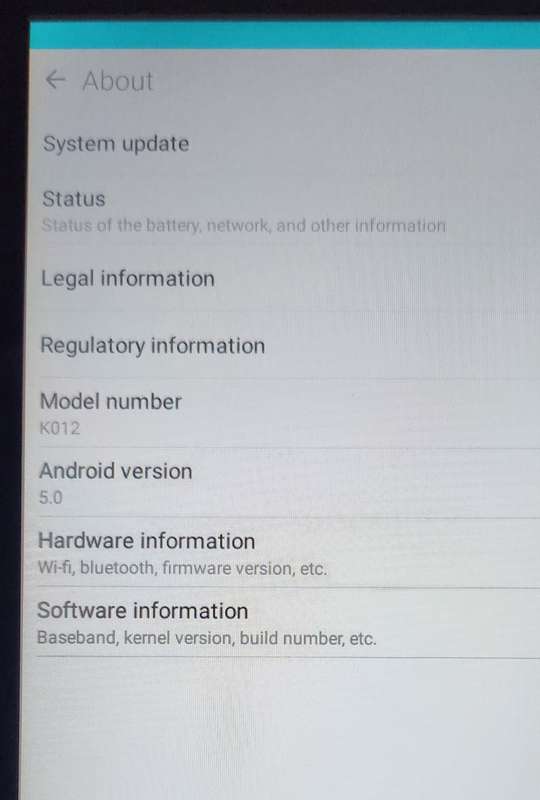 ASUS fonepad 7