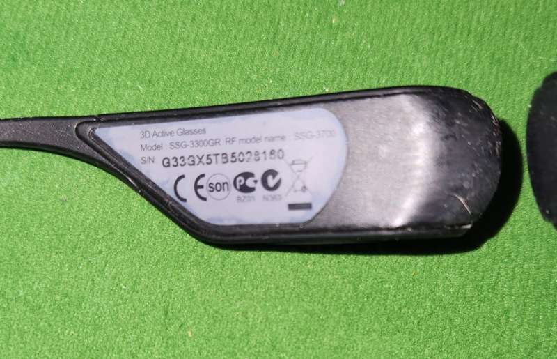 3D Active Glasses Samsung