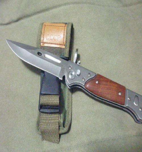 AK-47 bayonet style folding knife CCCP