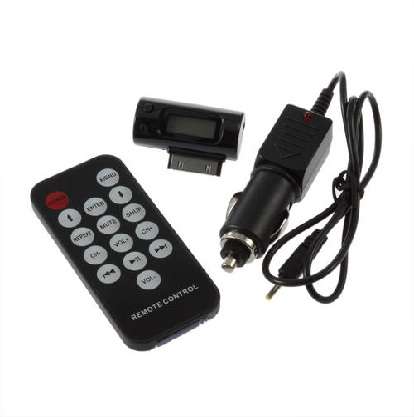 FM Transmitter for Apple iPhone 3Gs, 4, 4S and iPod