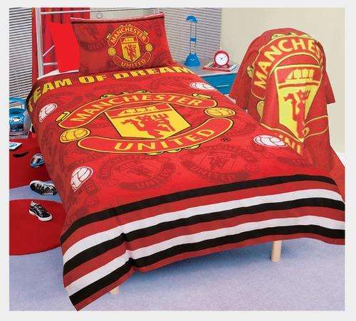 MAN UNITED DUVET SET SINGLE