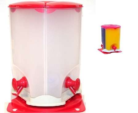 ***NEW*** Handy Gourmet 3 Compartment Rotating Drink Dispenser