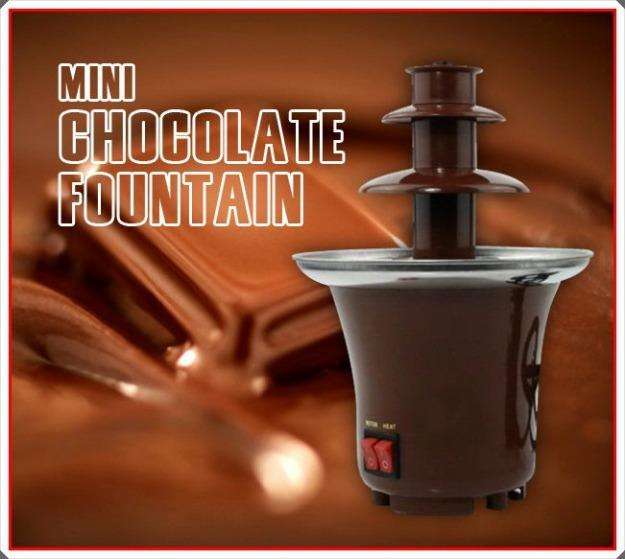 Mini Chocolate Fondue Fountain