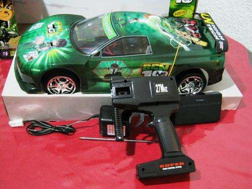 VERY POWERFUL BEN 10 RADIO CONTROL CAR  RACING SERIES ---VERY FAST--VERY BIG