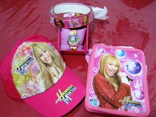 HANNAH MONTANA KIDS WATCH   CAP BELT &  BAG