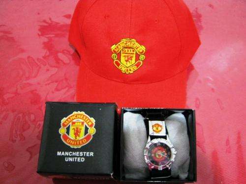 MAN UNITED WATCH & CAP