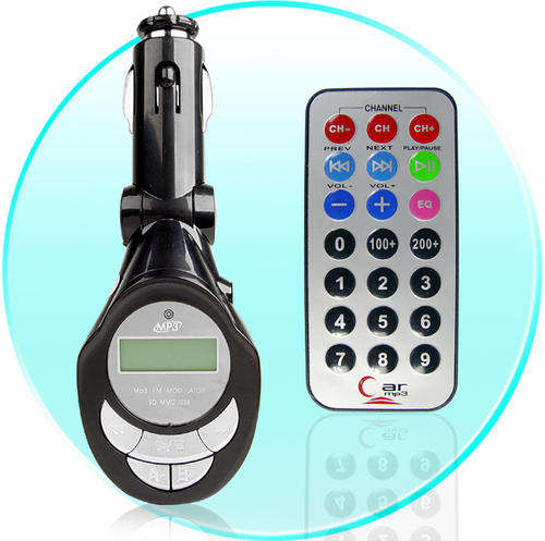 FM MODULATOR     WIRELESS MP3/WMA    WITH REMOTE