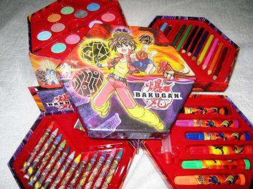 BAKUGAN ART SET  NEW SHAPE  HOW COOL!!!!!!
