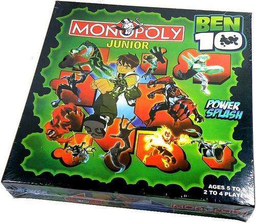 JUNIOR MONOPOLY BEN 10 !!!!!!!!!!!!