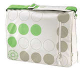 WHITE 'AHA'LAPTOP  BAG    17"