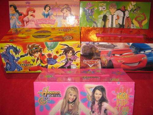 HANNAH MONTANA,BEN 10,BAKUGAN ,DISNEY PRINCESSES,CARS & SPONGE BOB