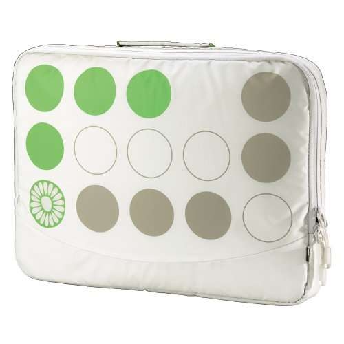 WHITE 'AHA'LAPTOP  BAG    17"