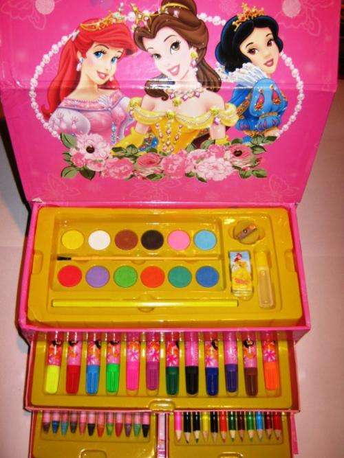 DISNEY PRINCESSES 54 PIECE ART SET