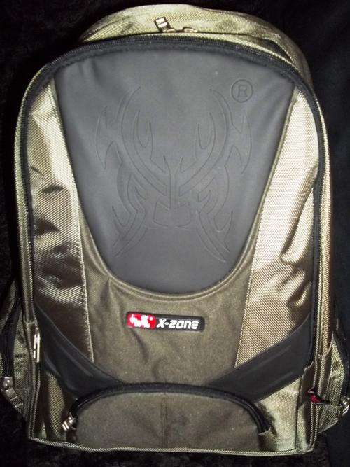 X-ZONE LAPTOP BACKPACK    GREEN