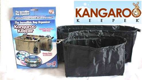 KANGAROO KEEPER    2 PACK  BLACK