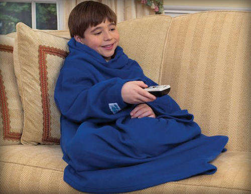 SNUGGIE FOR KIDS------------- BOYS ROYAL BLUE :)