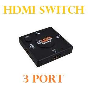 3 PORT HDMI SWITCH