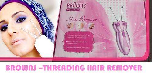 'BROWNS' THREADING HAIR REMOVER