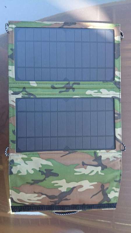 Camo Solar Charger - High Quality Imported from UK