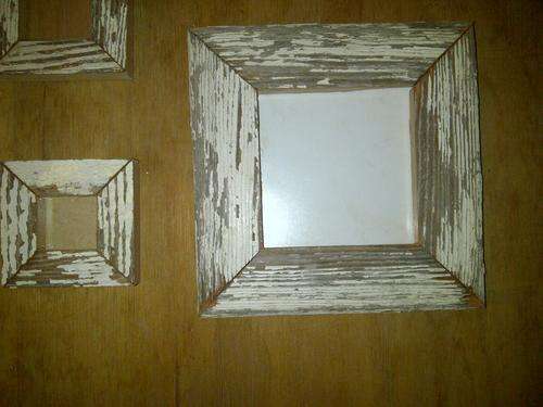 vintage distressed frame
