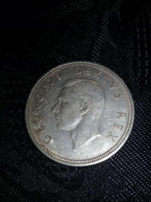 1949 5 SHILLINGS / 80% SILVER