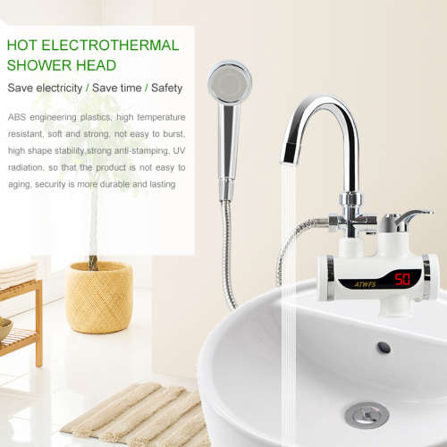 INSTANT HOT WATER FAUCET / TANKLESS / 3000W / HEATING 30 TO 60 DEGREES CELSIUS