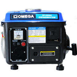 OMEGA OP-950DE PETROL GENERATOR / 2 STROKE / 4,5L TANK / RECOIL MANUAL START / LOAD SHEDDING