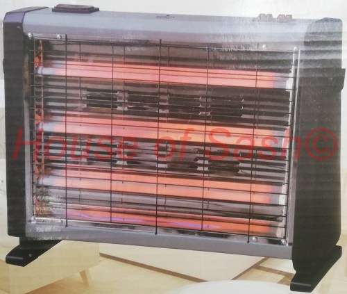 DIGIMARK 3 BAR HEATER / 1500W / BUILT IN FAN and HUMIDIFIER / TIP-OVER PROTECTION