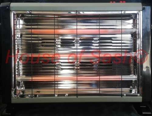 DIGIMARK 3 BAR HEATER / 1500W / BUILT IN FAN and HUMIDIFIER / TIP-OVER PROTECTION