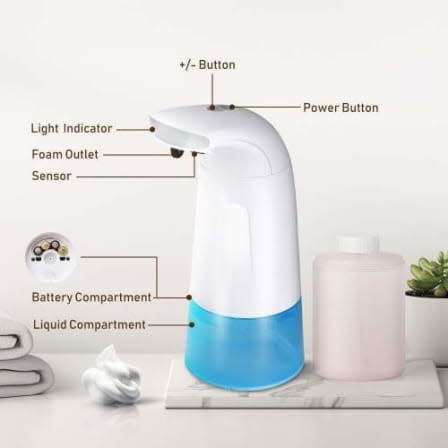 AUTOMATIC SOAP DISPENSER, SANITIZER, NON TOUCH