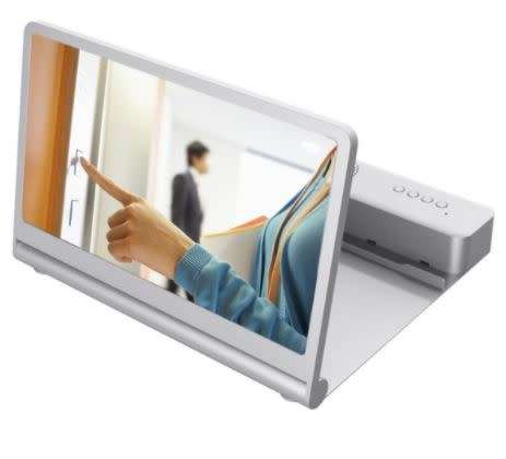 12 INCH HD MAGNIFIER  WITH BUILT IN MOBILE BLUETHOOTH SPEAKER