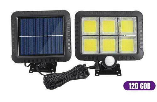 120 COB SPLIT SOLAR WALL LIGHT