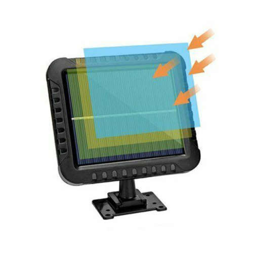 120 COB SPLIT SOLAR WALL LIGHT