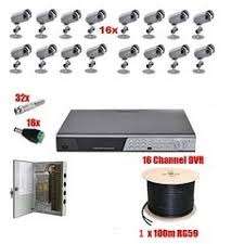 16 CHANNEL CCTV KIT | 900 TVL | 2X 10W LED FLOODLIGHTS | 2X PEPPER SPRAY | HDMI | INTERNET VIEW