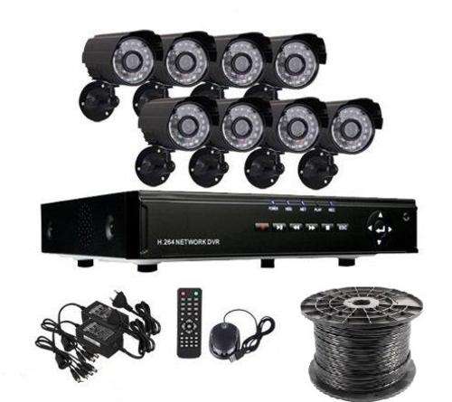 8 CHANNEL CCTV KIT | 1000TVL CAMERAS | R7000 VALUE | HDMI | NIGHT VISION | WATER PROOF