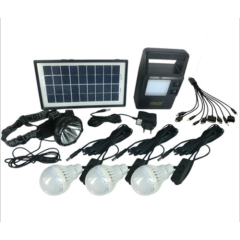 SOLAR LITE | 3X BULBS | SOLAR PANEL | LED BOX | MULTIPLE CELLPHONE CHARGER | SPOTLIGHT| LOADSHEDDING