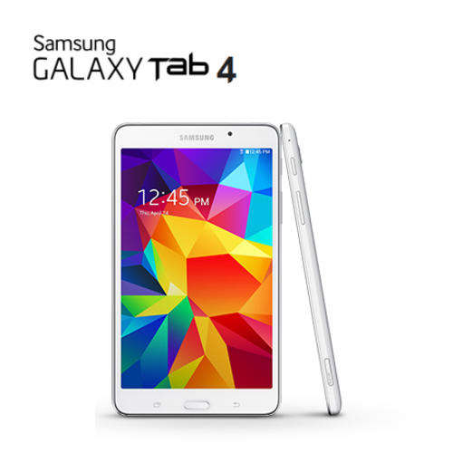 SAMSUNG GALAXY TAB 4 / 7 INCH SCREEN /  8GB TABLET / WIFI & 3G - WHITE