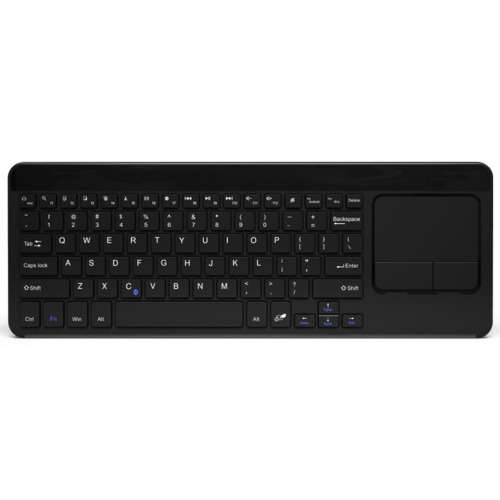 Mecer 81 Key Bluetooth Keyboard and TouchPad (for Windows and Android) - Black