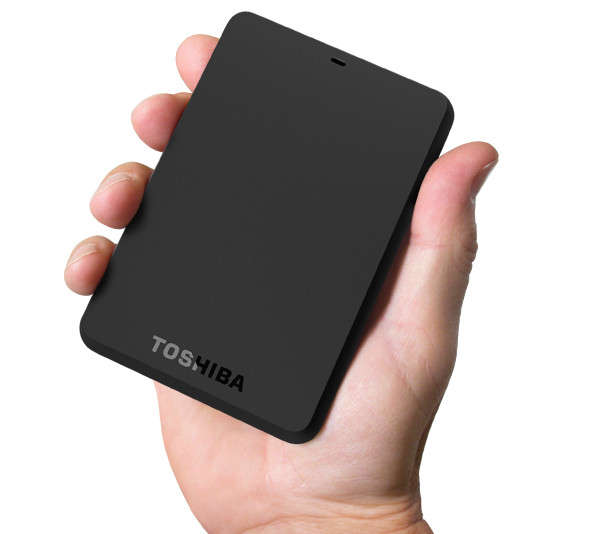 Toshiba STOR.E Basics 500GB USB 2.5" External Portable Hard Disk Drive - Black