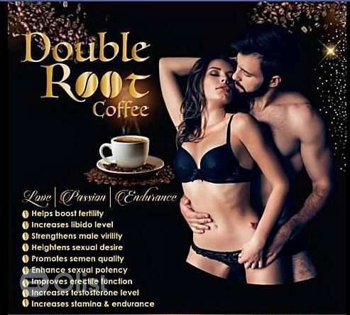 Doluble root coffee  , help you to increase  your sexual  appetite and mood