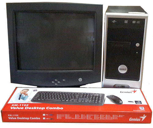 Complete PC for Sale (Black) - Ready for use.