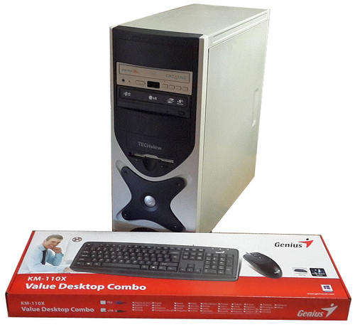 PC for Sale (White Box) - Ready for use.