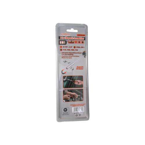 Brand New Stainless Steel 8 in 1 Magnetic Screwdriver Set
