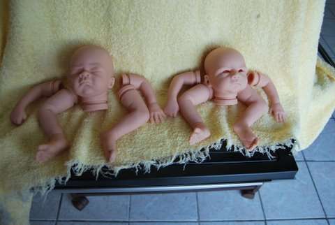 2 X PREMATURE REBORN DOLL KITS
