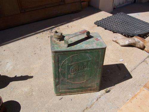 Castrol 2 gallon oil can