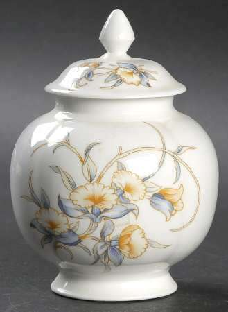 AYNSTEY JUST ORCIDS SPICE JAR WITH LID 12,5CM
