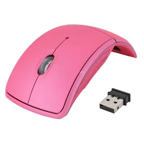 ARC FOLDING FOLDABLE 2.4G WIRELESS OPTICAL MOUSE