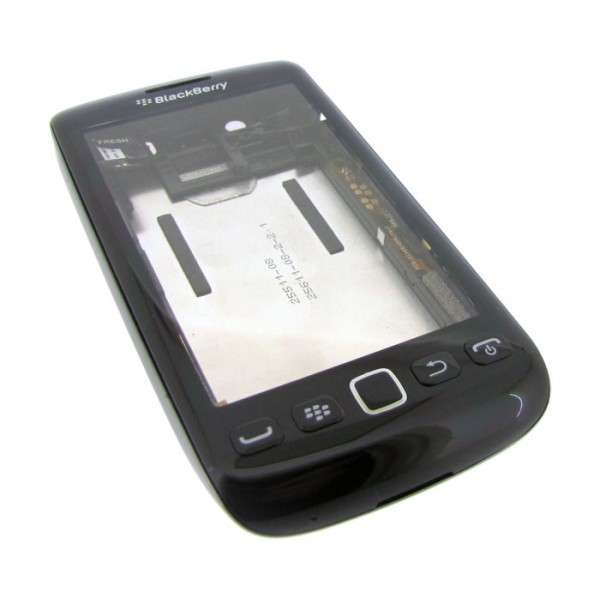 Blackberry 9860 Torch Complete Housing with Digitizer and Trackpad BLACK